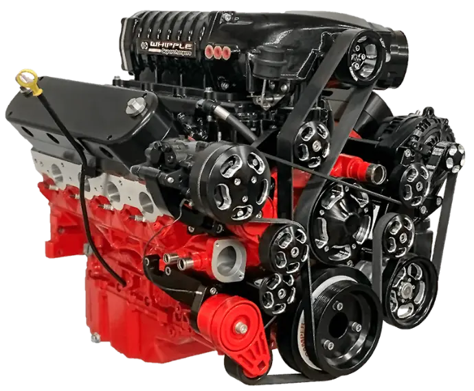 Whipple Whipple LSX 3.0L Inverted Hot Rod SuperCharger Kit WHR-1010-30-LS3