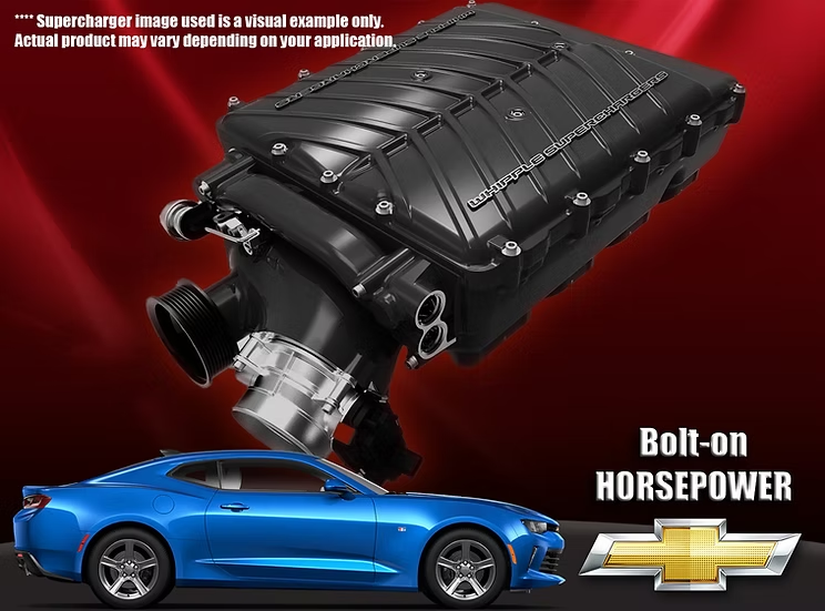 Whipple 2016-2024 | Chevrolet Camaro | 6.2L LT1 | Gen 6 3.0L Supercharger Kit WK-1010-30