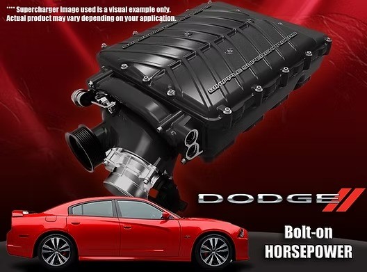 Whipple 2011-2014 | 6.4L | 300, Charger, Challenger | Gen 6 3.0L Supercharger Kit WK-3020-30