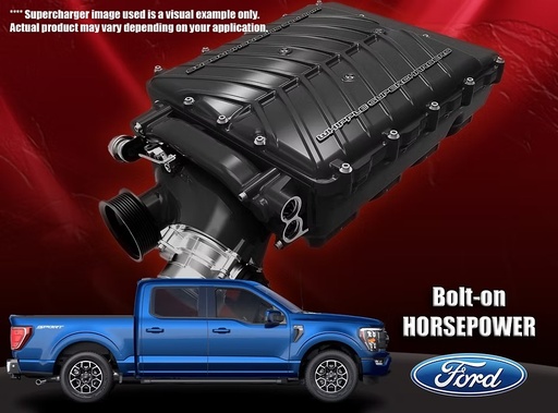 Whipple 2021-2023  | F150 5.0L | Stage 2 | 3.0L | Gen 6 Supercharger Kit WK-2316-STG2-30